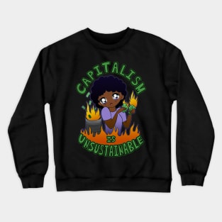 Capitalism Cutie Version 1 Crewneck Sweatshirt